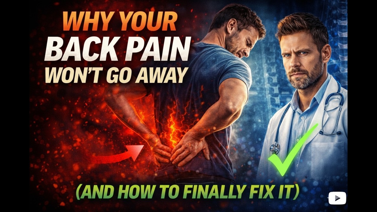 Why Your Back Pain Won't Go Away (And How to Finally Fix It)