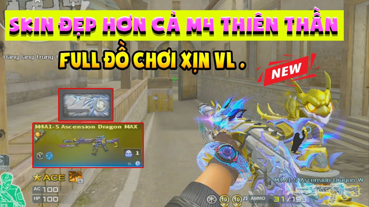► Bình luận Đột Kích - Skin M4a1 đẹp hơn cả 