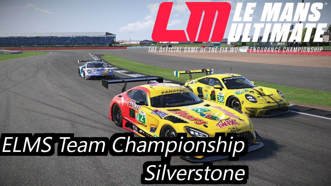 4 Hours of 22 GT3s and 1 LMP2 | LMU - ELMS Online Team Championship - Silverstone