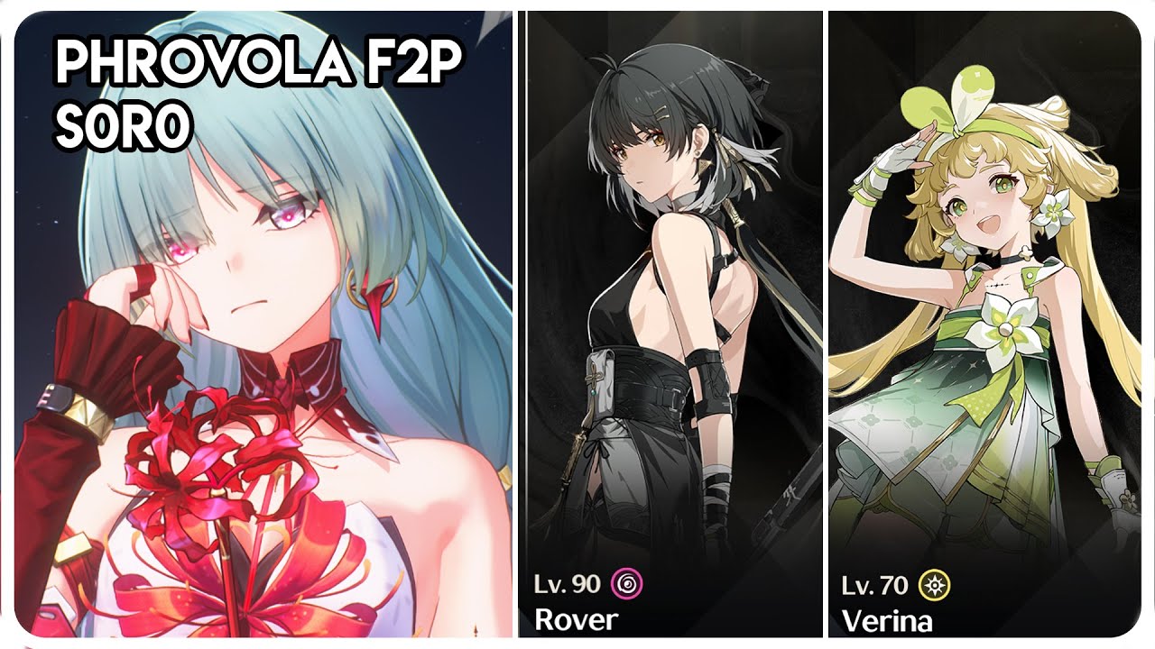 Phrolova S0R0 with Havoc Rover | F2P Team |  Wuthering Waves Tower of Adversity