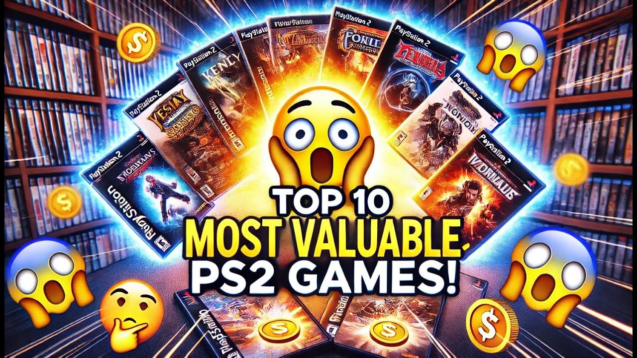 My Top 10 MOST VALUABLE PS2 Games by Crabman Gaming #top10ps2 #ps2