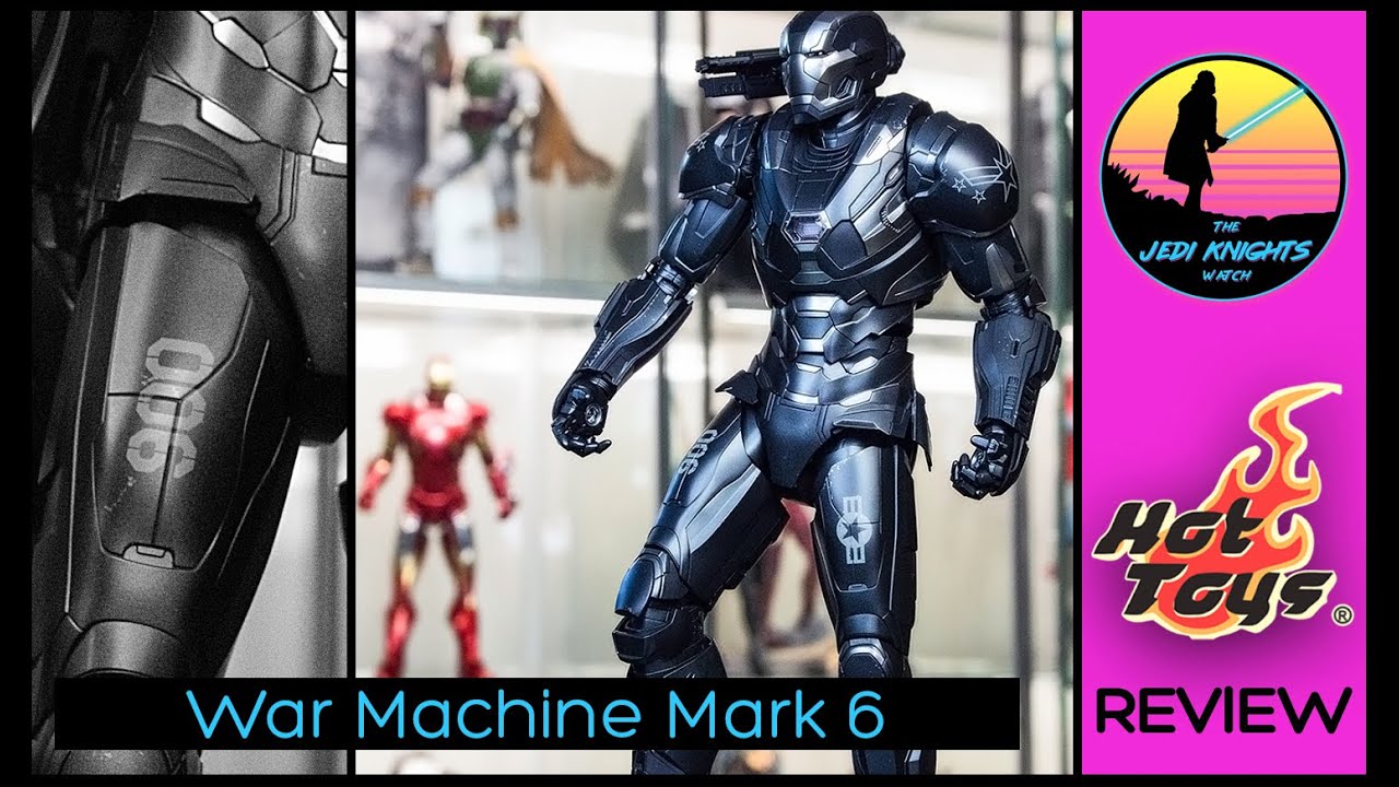 Hot Toys War Machine MK6 Avengers Endgame Unboxing & Review