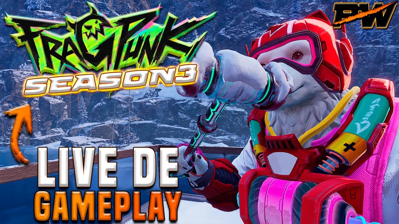 Jogatina pra COMPLETAR o PASSE DE BATALHA! // LIVE de Gameplay de FragPunk