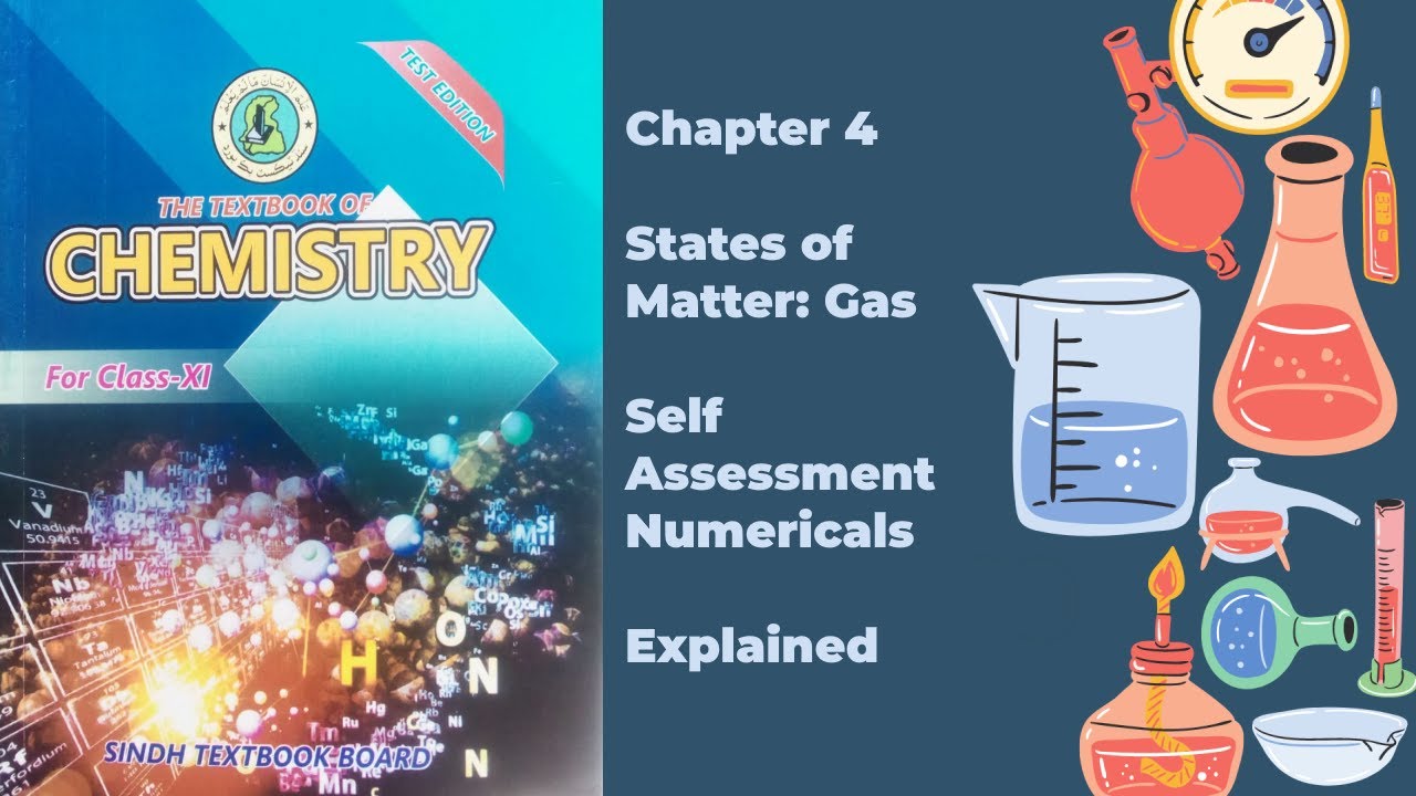 Class XI (11) Chemistry Chapter 4 Self Assessment Numericals Explained | Sindh Textbook Board