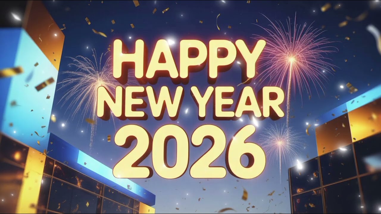 New Year 2026 Song 🎉 | Happy New Year Wishes | Celebration Music #shorts #song 