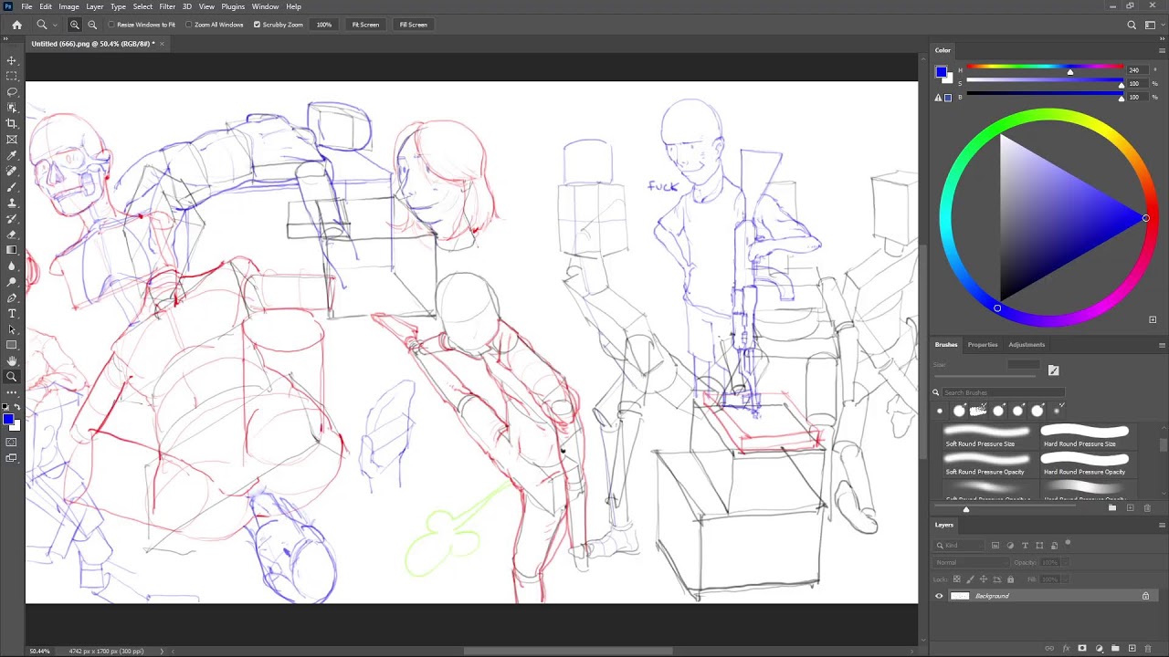 Daily 12 hour drawing stream