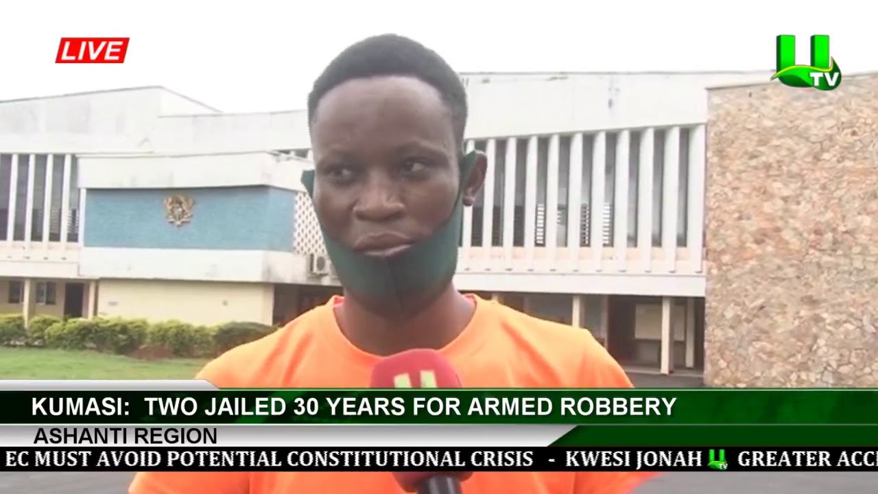 Kumasi: Two Armed Robbers Get 30 Year Imprisonment