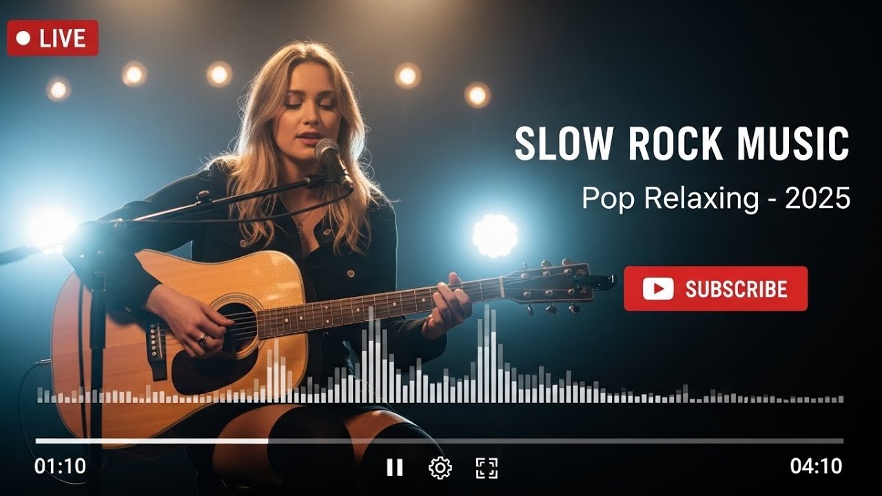 Best Slow Rock Hits | Beautiful Romantic Rock Ballads | Relaxing Music 2025