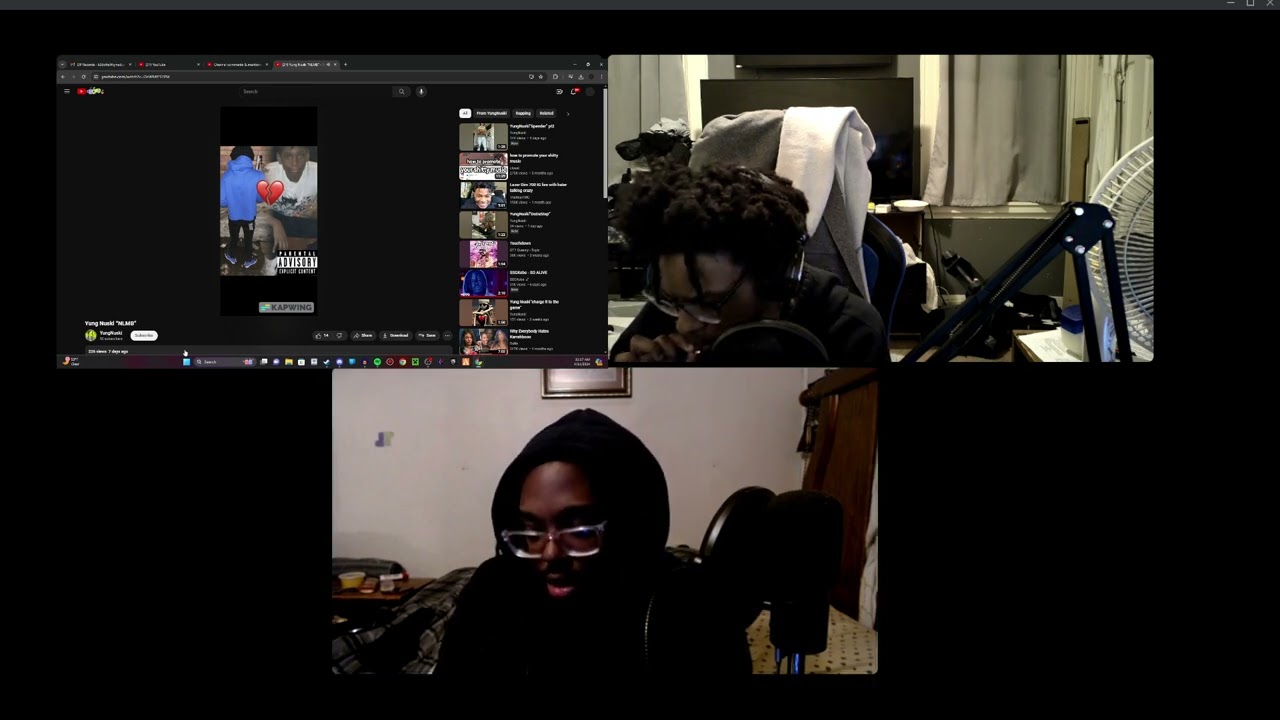 Ktwo Reacts w Gotti03 - Yung Nuski 