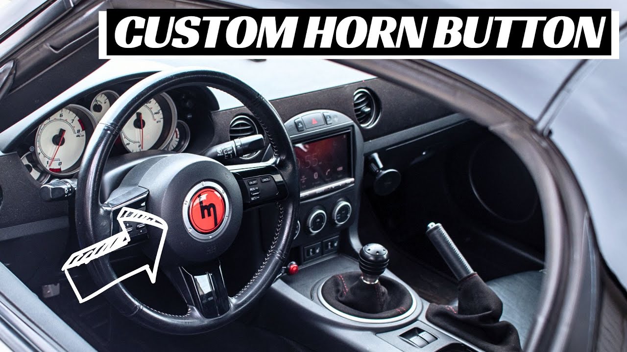Объяснение решения КАСТОМНОЙ кнопки звукового сигнала Miata!