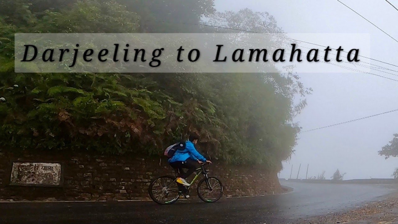 CYCLING in DARJEELING gone VERY Wrong! Darjeeling to Lamahatta | Darjeeling Cycling