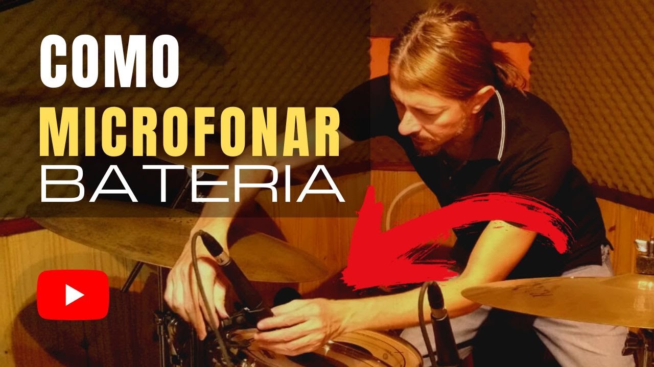 🎤🥁Assista Até o Final e Aprenda a Microfonar Bateria Como um Profissional!