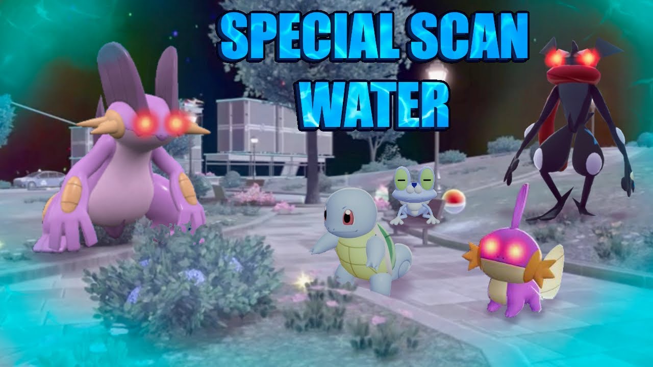 SHINY HUNTING IN THE WATER SPECIAL SCAN ZONE!! 