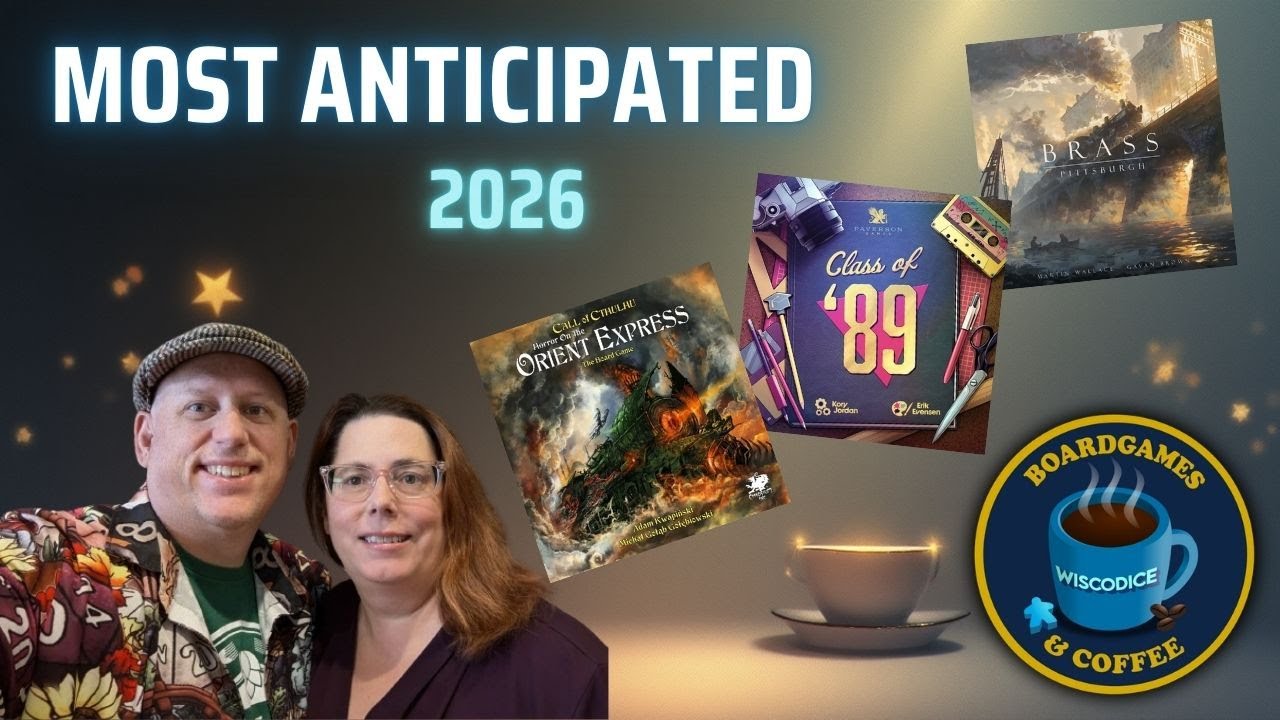 Top 5 Most Anticipated Board Games for 2026