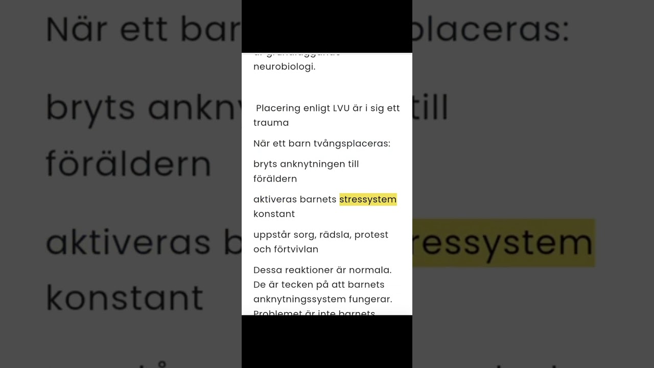 När staten medicinerar bort barns sorg - antidepressiva och LVU är ett svek mot barnets hjärna