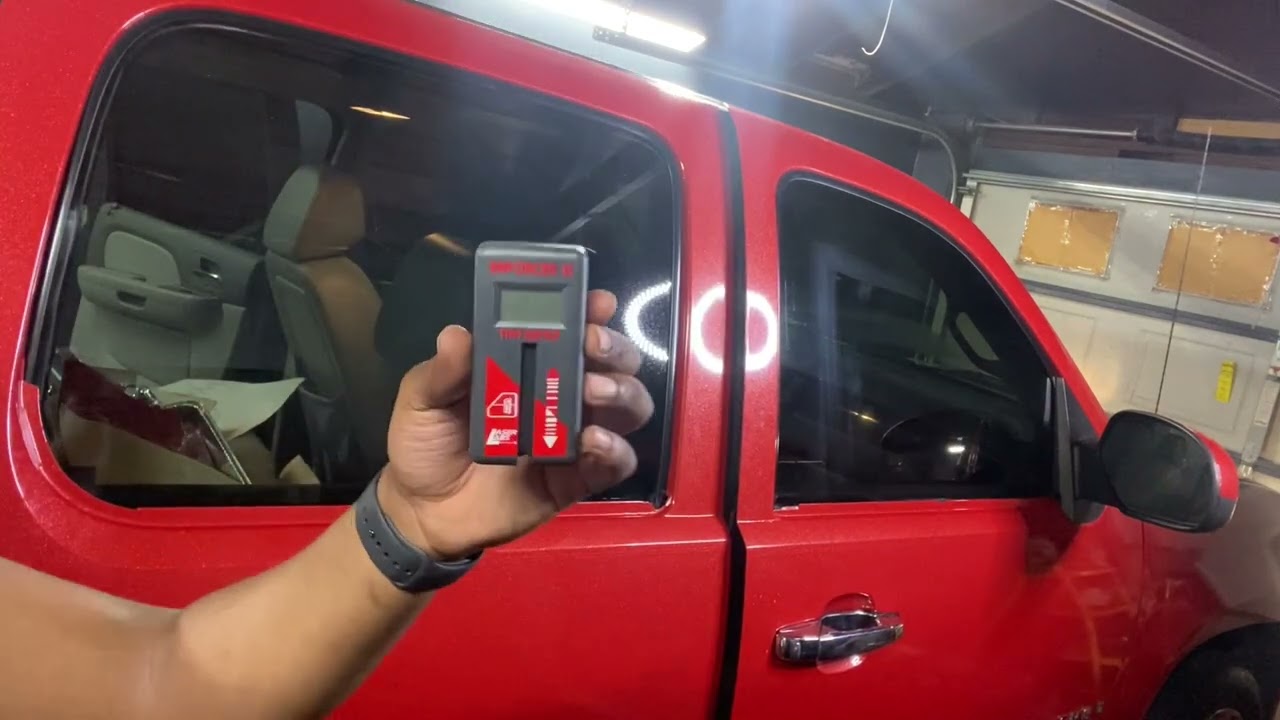How to determine window Tint &ldquo;#Enforcer2&rdquo; Tool