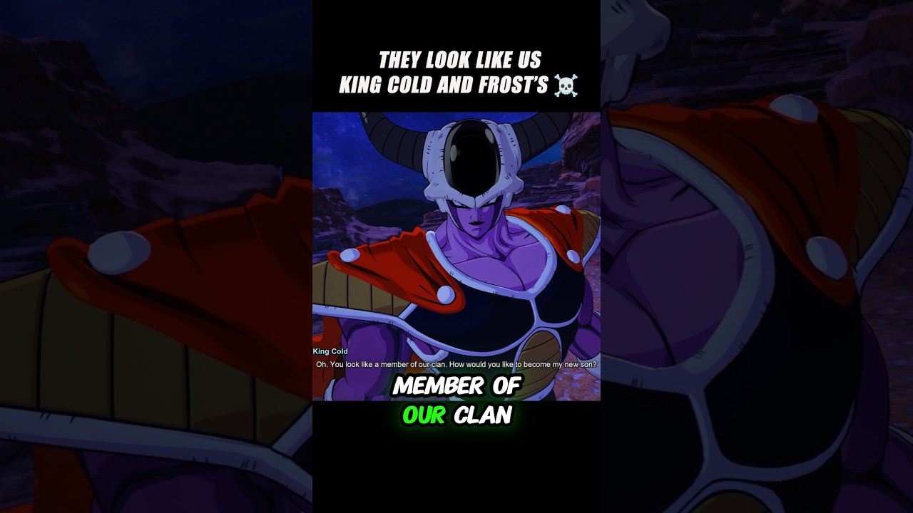 They Look Like Us King Cold And Frost's 🤯 #crashout #kingcold #sparkingzero #dragonballz #dbz