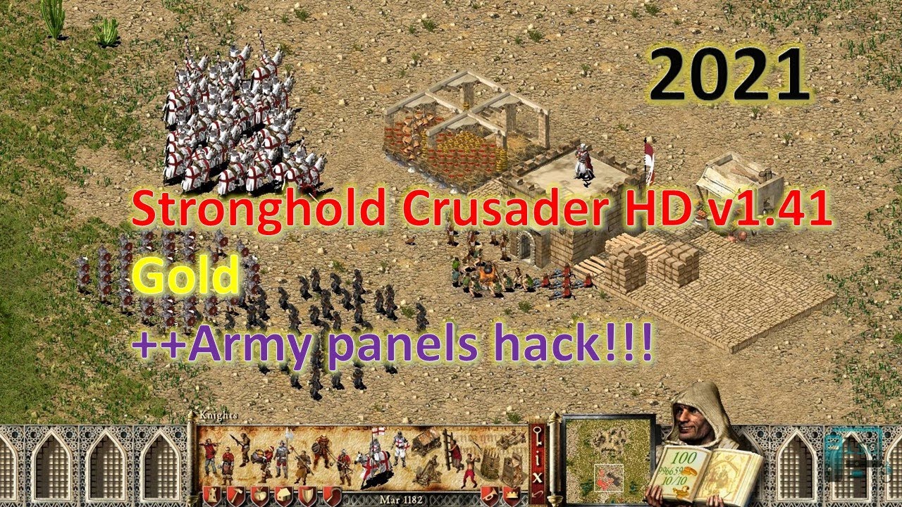 Stronghold Crusader HD v1.41 Gold and Army Hack 2021