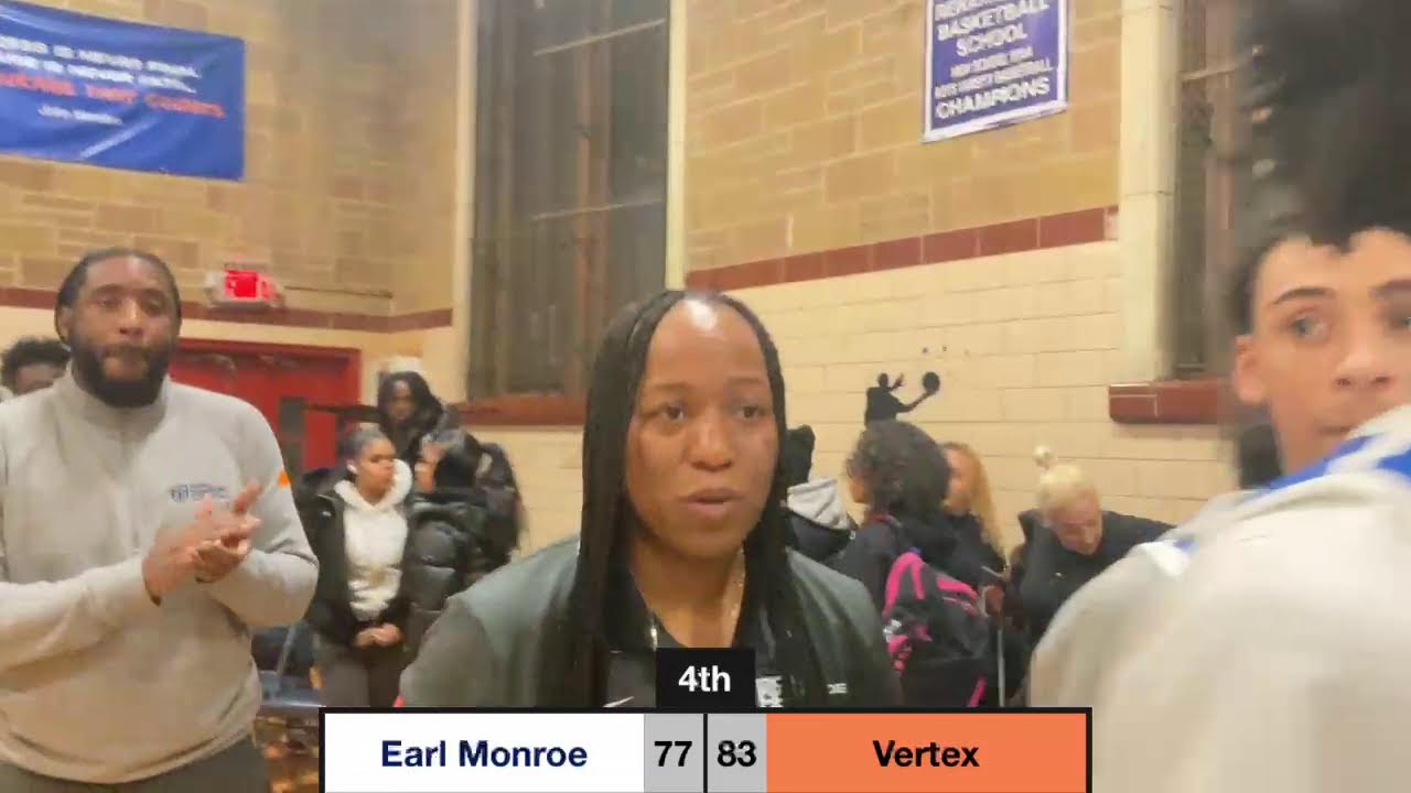 CPSAL BASKETBALL VERTEX vs EARL MONROE