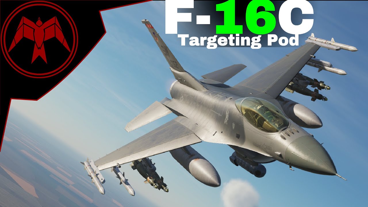 DCS: F-16c Viper Targeting Pod и лазерные бомбы — руководство по раннему доступу