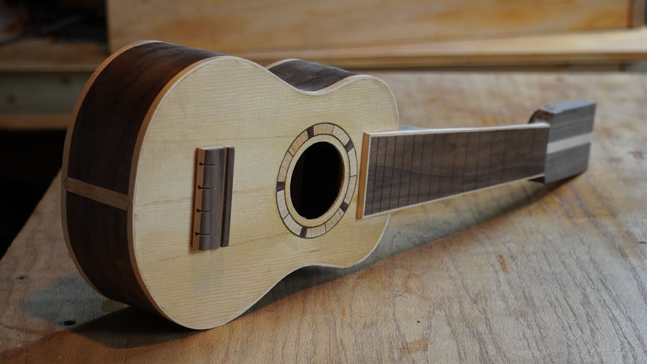 Making a bridge for a soprano ukulele