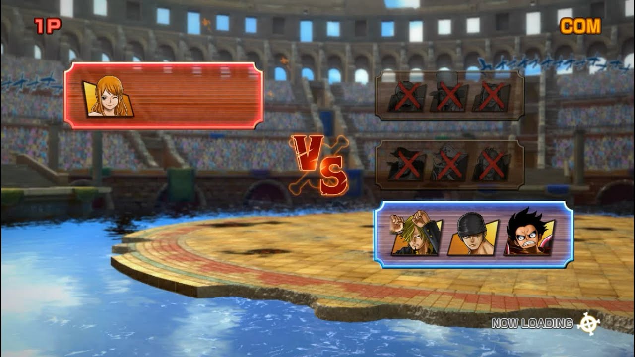 One Piece Burning Blood 1 Vs 9 Nami Vs World Government, Yonko, and Monster Trio
