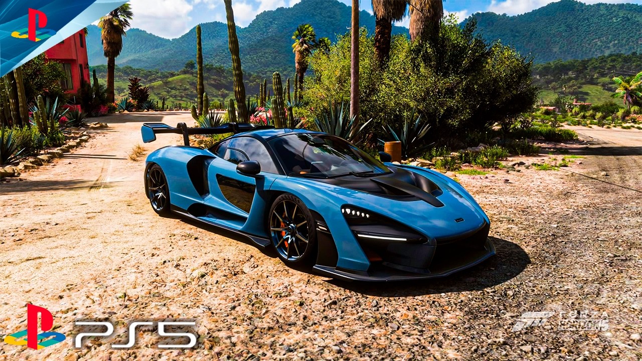 PS5 Pro | FORZA HORIZON 5 4K McLAREN SENNA 