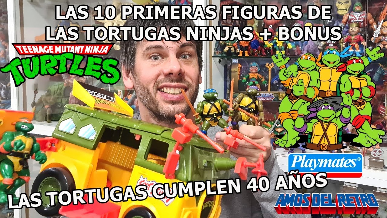 Las Primeras Figuras de las Tortugas Ninja de 1988: ¡Un Tesoro Retro!