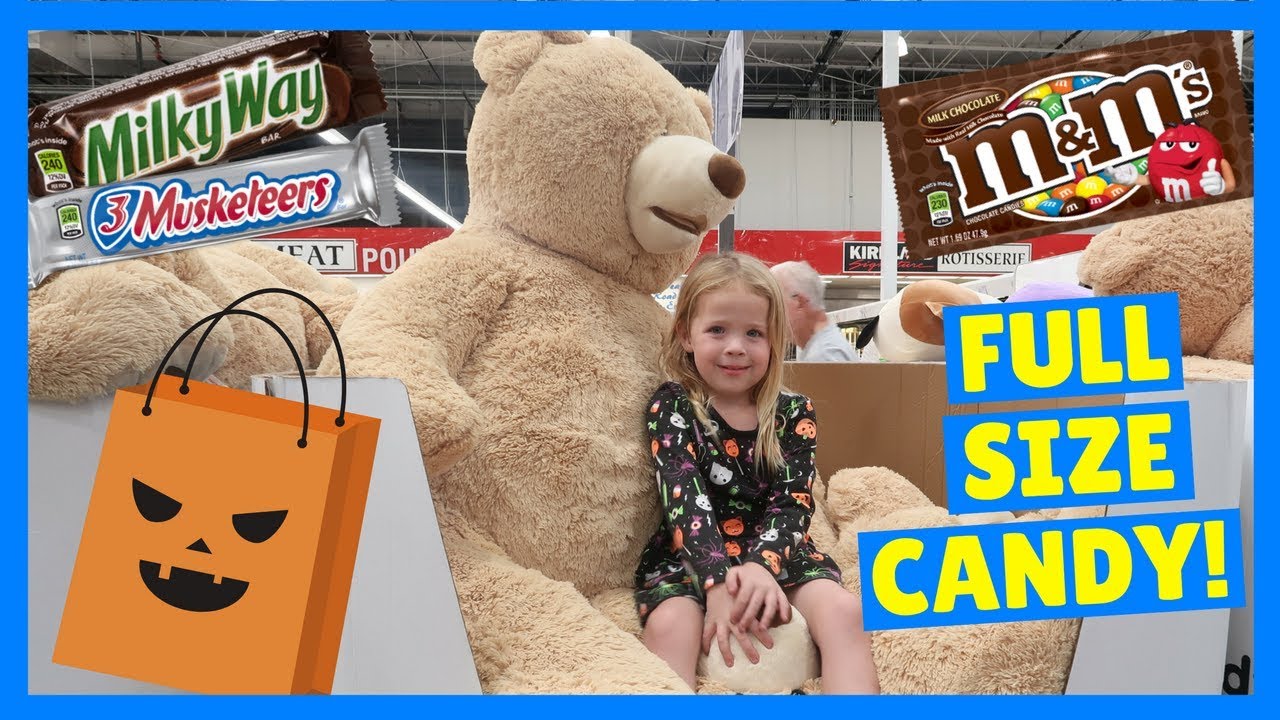 Giving Out 100's of FULL SIZE Candy Bars on Halloween