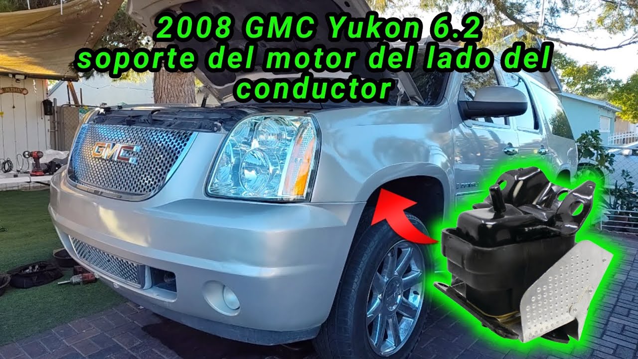 2008 GMC Yukon AWD 6.2 Cómo cambiar el soporte del motor del lado del conductor