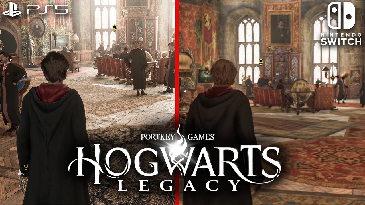 Hogwarts Legacy : Notre comparatif SWITCH vs PS5 ! Vraiment PLUS MOCHE ? 💥