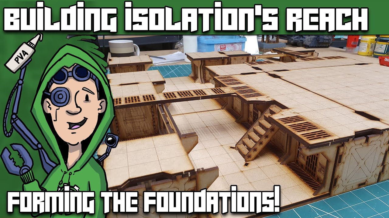 Building Isolation's Reach, My 40k Killteam Terrain Board