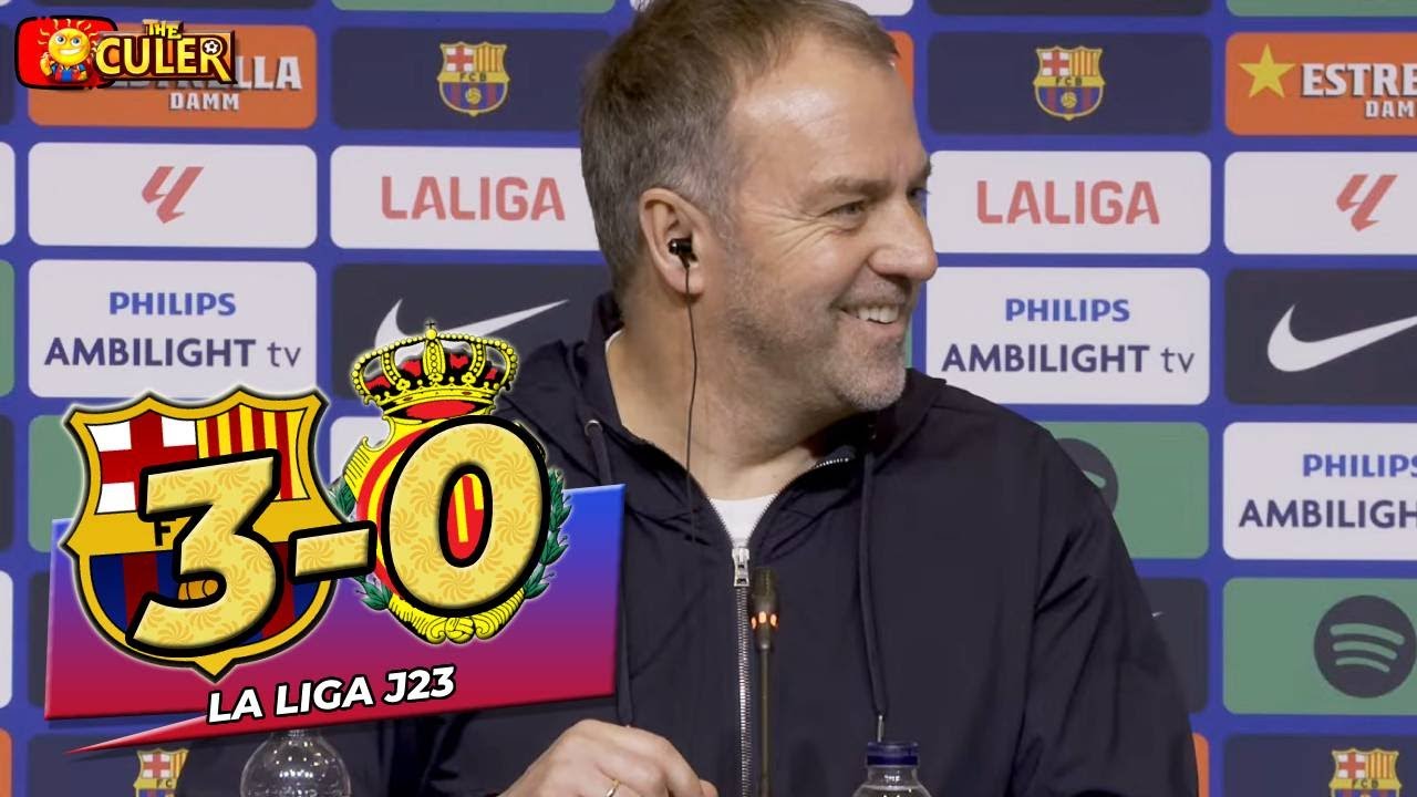 Rueda prensa HANSI FLICK: FC BARCELONA 3-0 RCD MALLORCA