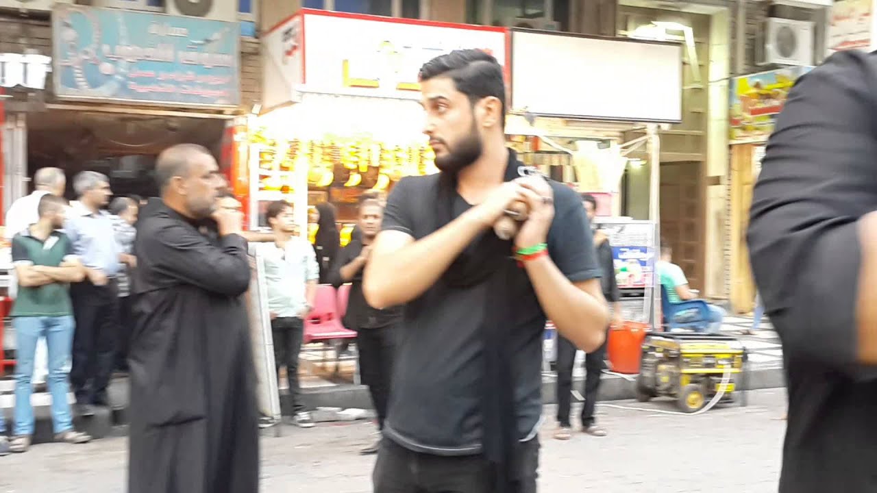 موكب عزاء الكاظمين (ع) سرايا السلام ٥ محرم ١٤٣٧