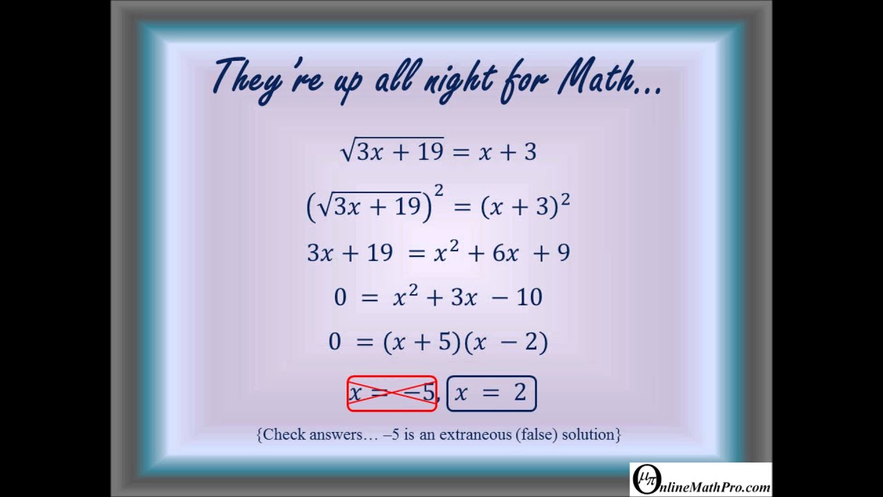 Math Study (