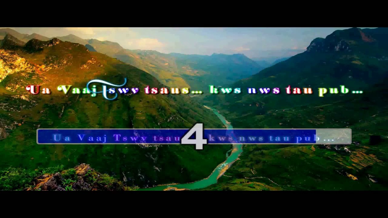 Nyob zoo peb ib tsoom ntseeg suav daws-Intrumentalt