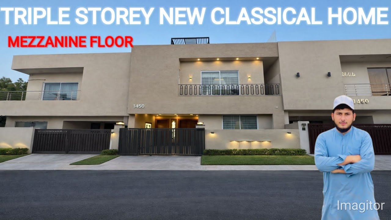 Trample Story Designer House For Sale In Bahria Town Rawalpindi Islamabad 