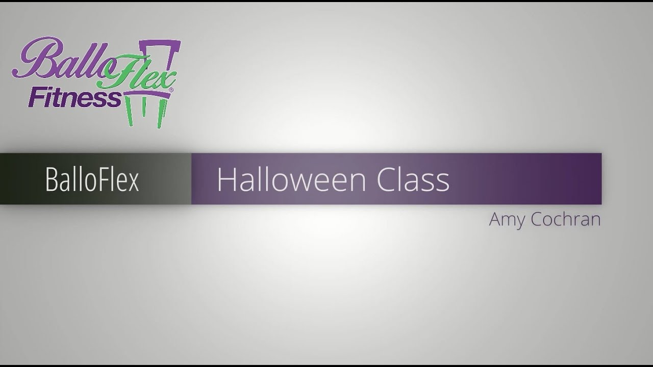 BalloFlex Fitness Halloween  Class 2016 | Seated Chair Exercise