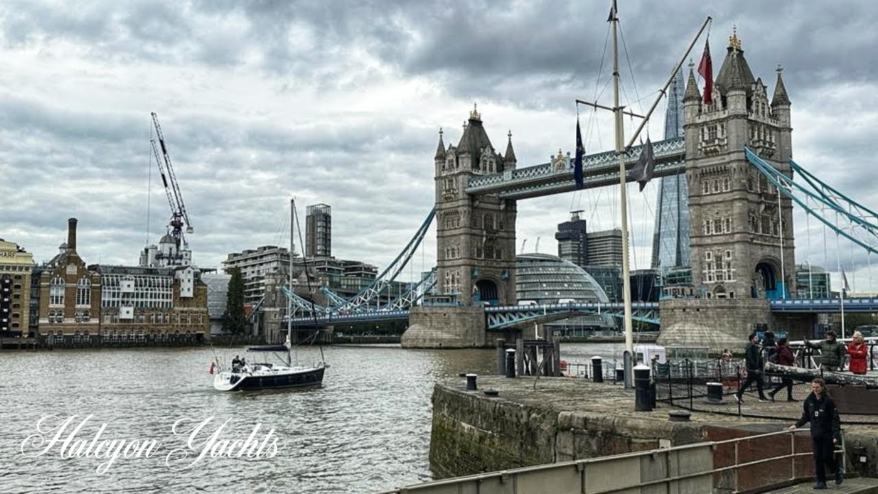 Beneteau Oceanis 393 - A Yacht Delivery from Southampton to London