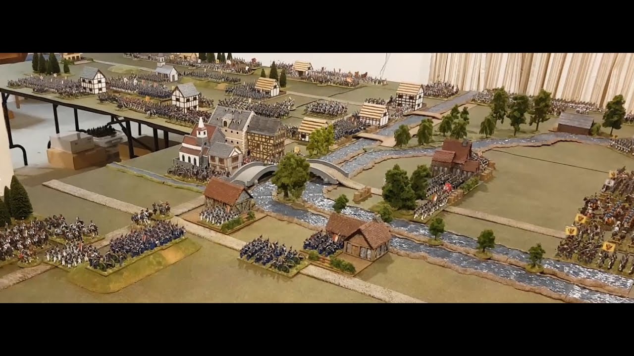 Battle of Leipzig in 28mm 1/100 - Deployment