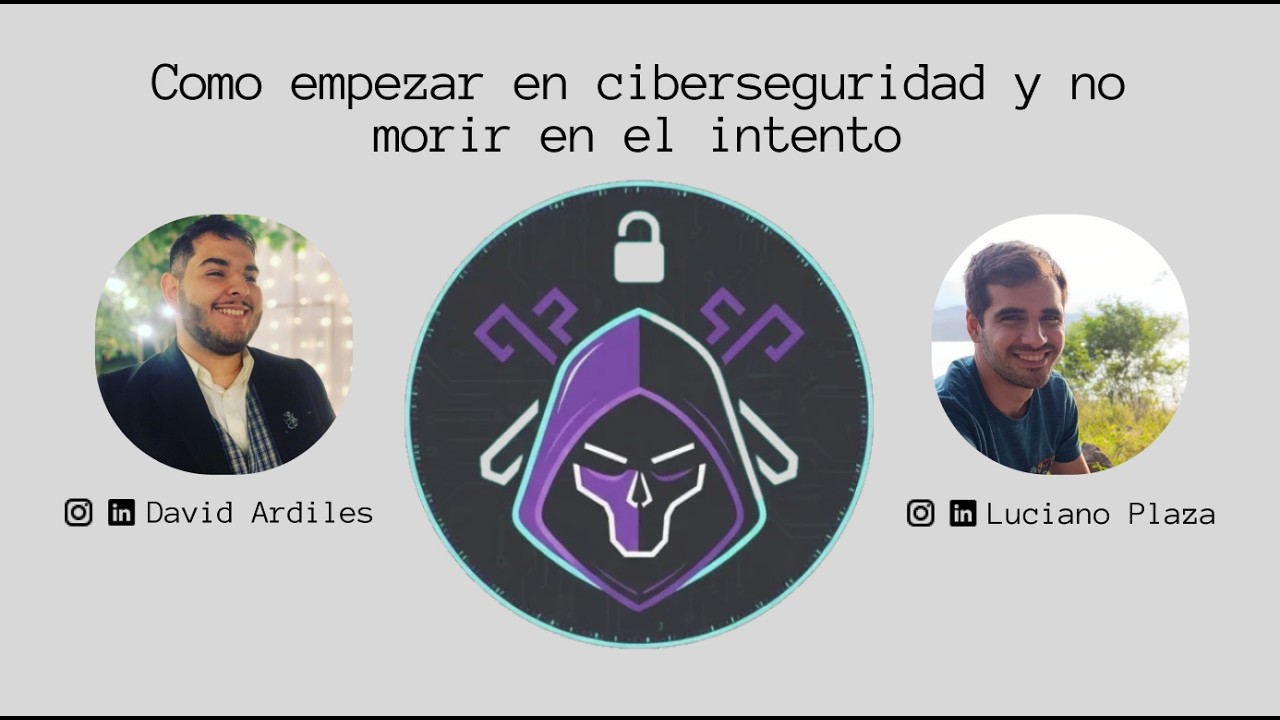 MeetUp N1 - Como empezar en Ciberseguridad