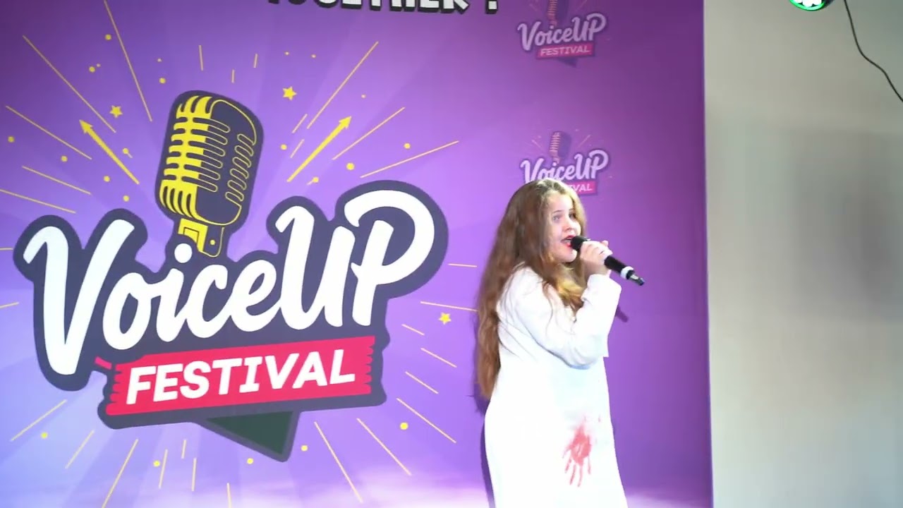 🔴VoiceUp Festival - Ionita Sofia Maria ( Cover - It's oh so quiet )🔴