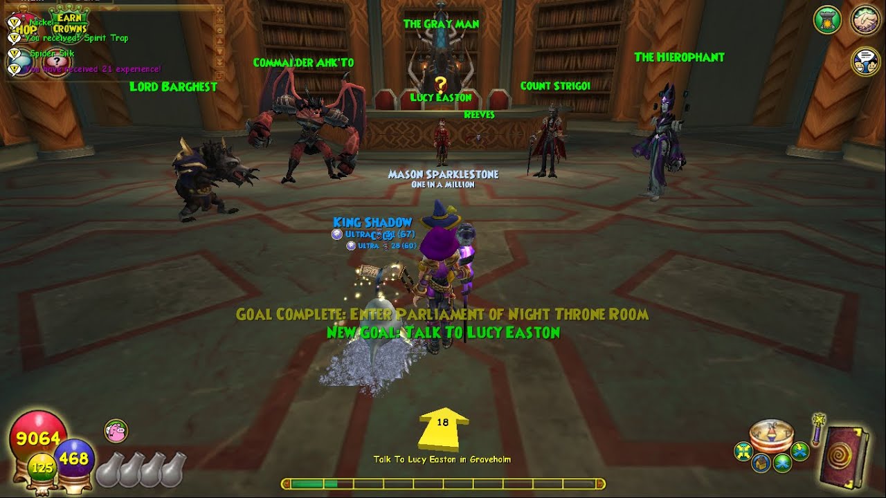 Wizard101 Circling around Darkmoor's Spots