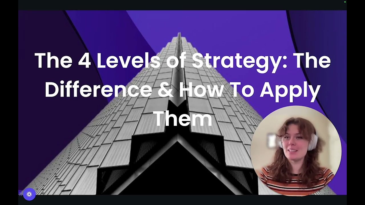 The 4 Levels of Strategy Explained: Your Blueprint to Business Success