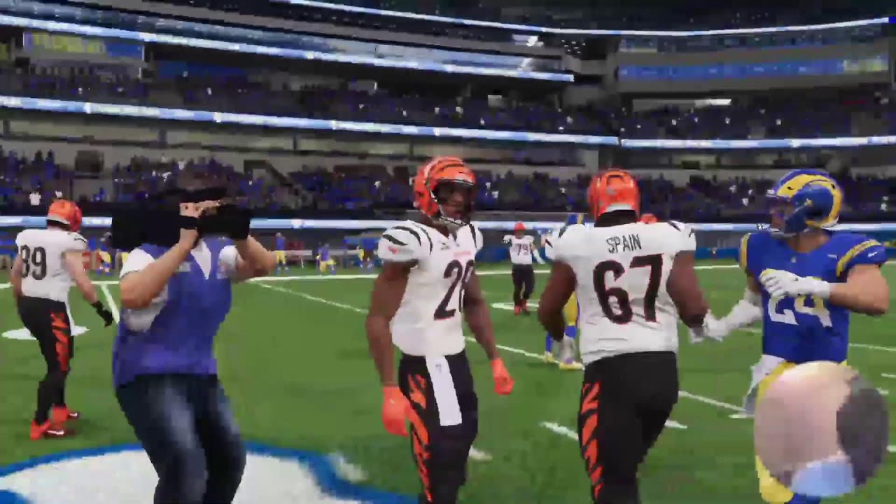 Rams vs Bengals SUPERBOWL LVI live