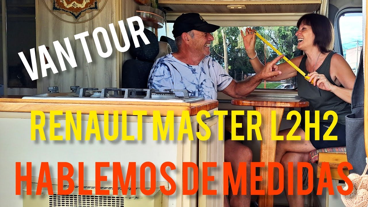 VAN TOUR RENAULT MASTER L2H2 MEDIDAS!!