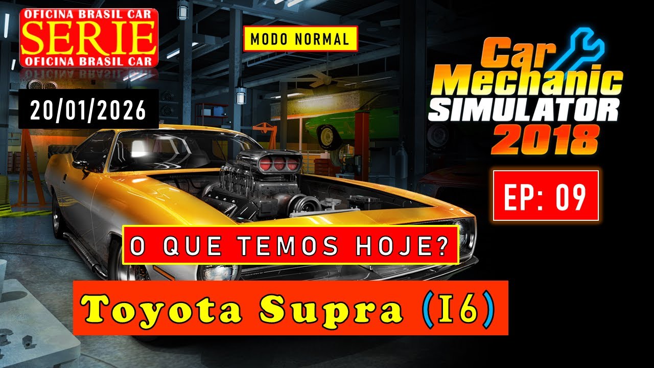 09 - CMS -18 - O QUE TEMOS HOJE? - SERIE OFICINA BRASIL CAR -  MODO  NORMAL - #09|  20 - 01 - 2026 |