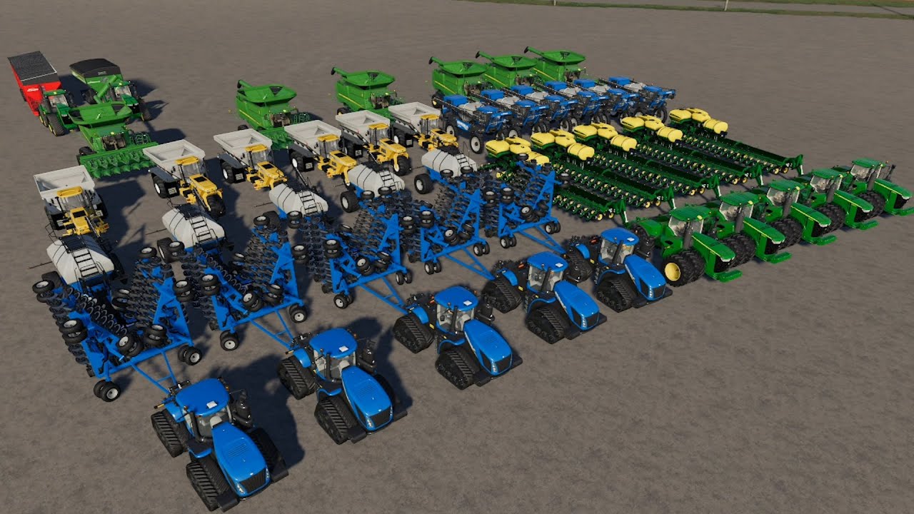 Building A$100Million Dollar MEGA Farm Ep#1|FS19 Timelapse|Farming Simulator 19 Timelapse|CountyLine