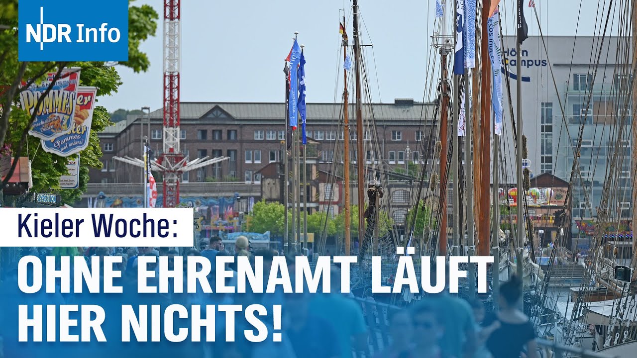 Kieler Woche 2025: Die unsichtbaren Hände, die das Segelfest tragen! | NDR Info