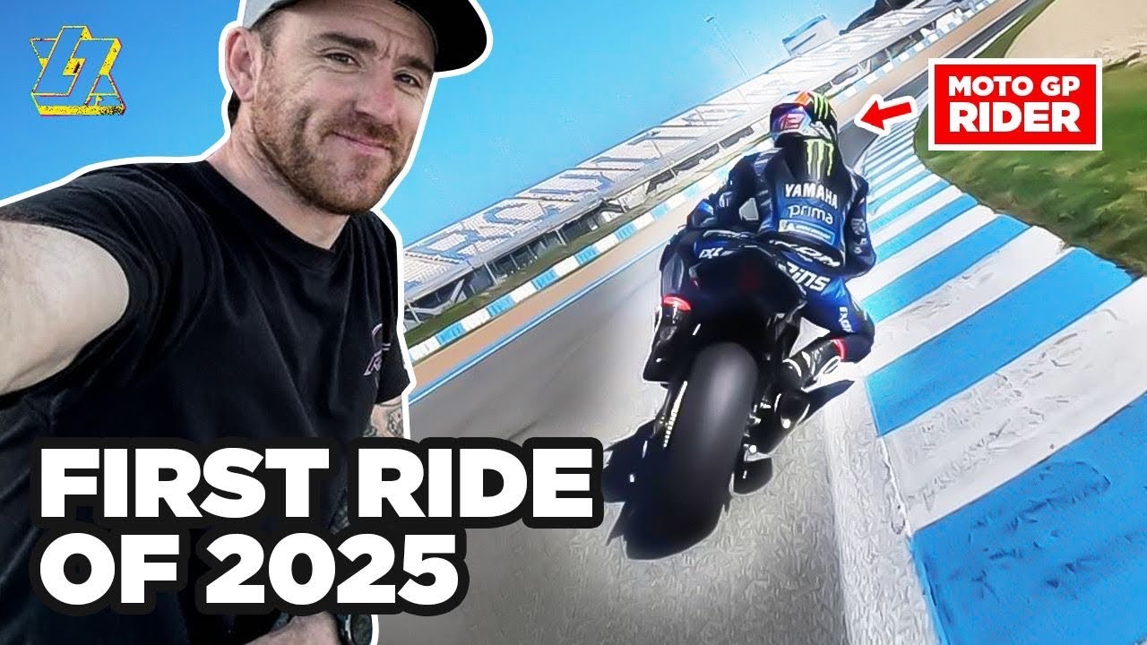 First ride of 2025 | jerez | MotoGP rider